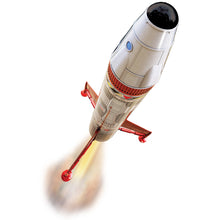 Load image into Gallery viewer, Estes 5322 Colonizer Model Rocket Starter Set - Includes Beginner Skill Level Rocket Kit, Launch Pad + Controller, Glue, 4 AA Batteries, and 3 Engines
