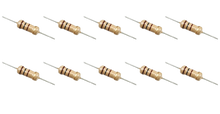 Load image into Gallery viewer, 10 Pack 10 Ohms Carbon Film Resistors, 1W, ±5% Tolerance
