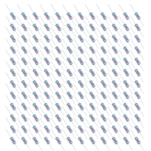 Load image into Gallery viewer, 200 Pack 33K Ohms Carbon Film Resistors 1/2 W, ±5% Tolerance
