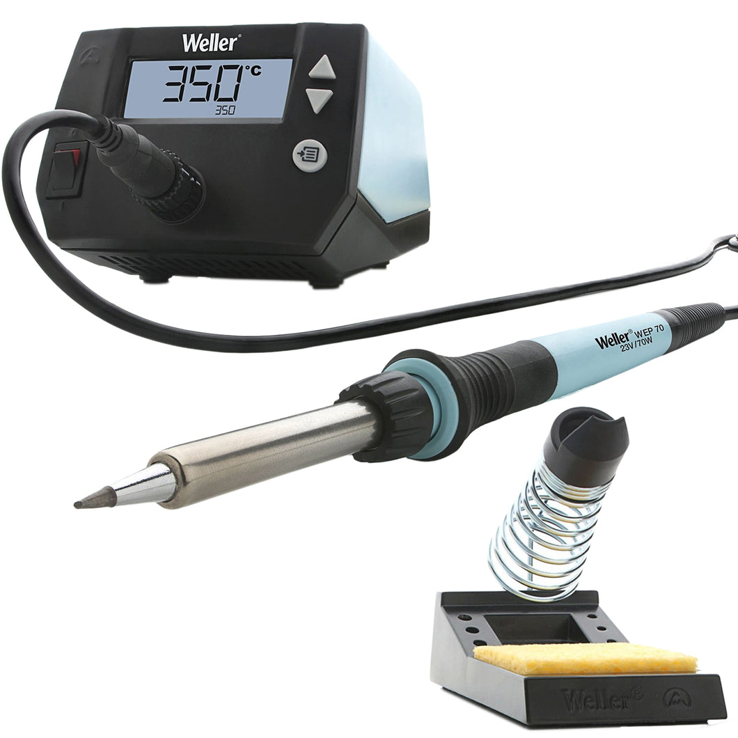 Weller 1-Channel Soldering Station with WEP 70 Soldering Iron and PH 70 Safety Rest (WE1010NA)