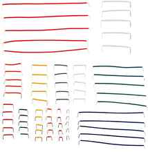 Load image into Gallery viewer, Premium 830 Contact Point Solderless Breadboard with 70 Piece Jumper Wire Set, 3 Binding Posts, Metal Backplate (7.2&quot; x 3.8&quot;)
