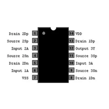 Load image into Gallery viewer, Logic CMOS Dual Comp Pair Inverter - 10 Packs
