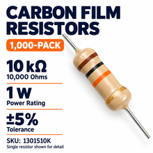 Load image into Gallery viewer, Carbon Film Resistors 5% 1W 10K Ohms - Pack of 1000
