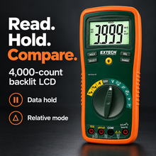 Load image into Gallery viewer, Extech EX430A - 11 Function True RMS Professional Multimeter
