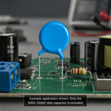 Load image into Gallery viewer, Ceramic Disc Capacitor ±20% 500V 330 pF - Pack of 10
