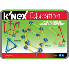 Load image into Gallery viewer, K'Nex Intermediate Math and Geometry 920-Piece Set with Teacher's Guide (79028A)
