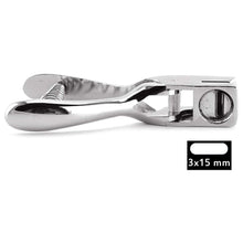 Load image into Gallery viewer, 3 Pack of Handheld ID Card Slot Punching Tool PVC Hole Puncher for ID Badge Tag
