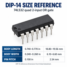 Load image into Gallery viewer, IC Logic - Quad 2-Input Pos. OR Gate - 10 Pack
