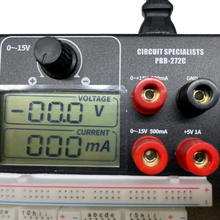Load image into Gallery viewer, 15V Powered Solderless Breadboard Kit for Prototyping
