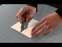 Load and play video in Gallery viewer, X-Acto Board Cutter for 90° and 45° Angles up to 7/16&quot; Deep (X7747)
