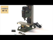 Load and play video in Gallery viewer, Proxxon MICRO Mill MF 70, Variable Speed 5000-20000-RPM, 100W Motor (37 110)
