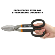 Load image into Gallery viewer, GreatNeck 10-Inch Tin Snips for Cutting Metal Sheet, Heavy Duty (T10SC)
