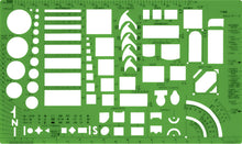 Load image into Gallery viewer, Westcott Technical Architectural Drawing Template (T-806)
