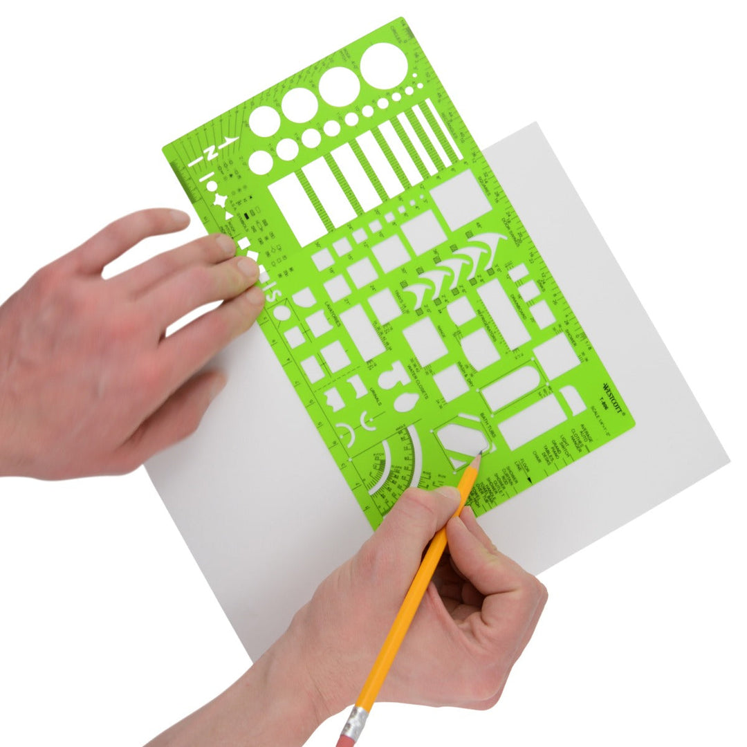 Templates In Drawing Westcott Technical Architectural Drawing Template (T-806) – SciencePurchase