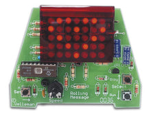 Load image into Gallery viewer, Whadda Rolling Message Display - Soldering Practice and Electrical Engineering D.I.Y. Kit (WSMB124)
