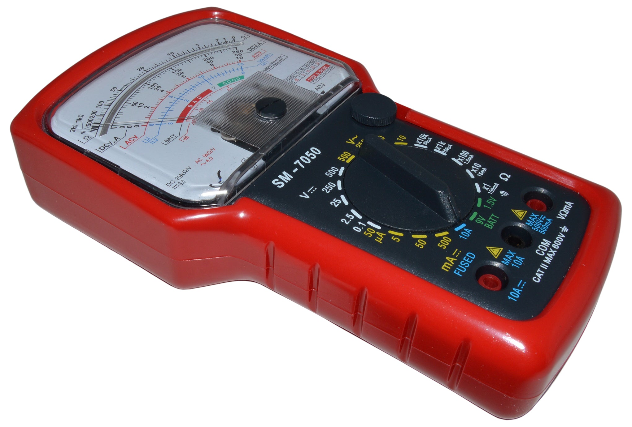 Science Multimeter Analog Multimeter, 20-range AC/DC general purpose, 7 functions ...