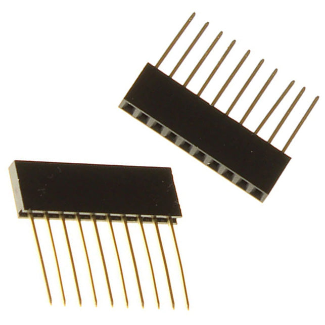 Arduino 14.5mm 10 Pin Female/Male Header Strips for Board Extensions, 2 Pieces (A000086)
