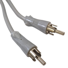 Load image into Gallery viewer, 6 Foot RCA Male to RCA Male Phono Cable, Gray
