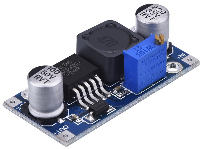 LM2596S Step-Down DC-DC Voltage Reduction Module, 3.2V~40V to 1.25V~35V Buck Converter