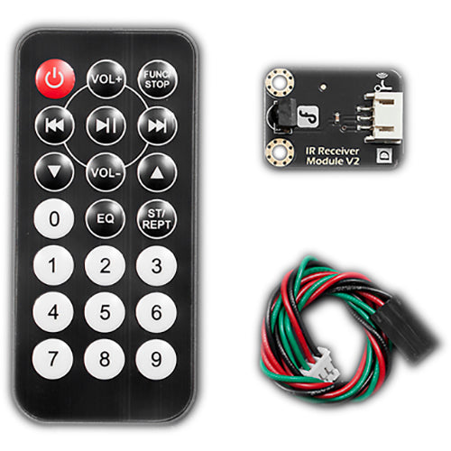 DFRobot Arduino-Compatible Infrared Remote and IR Receiver Combo (DFR0107)