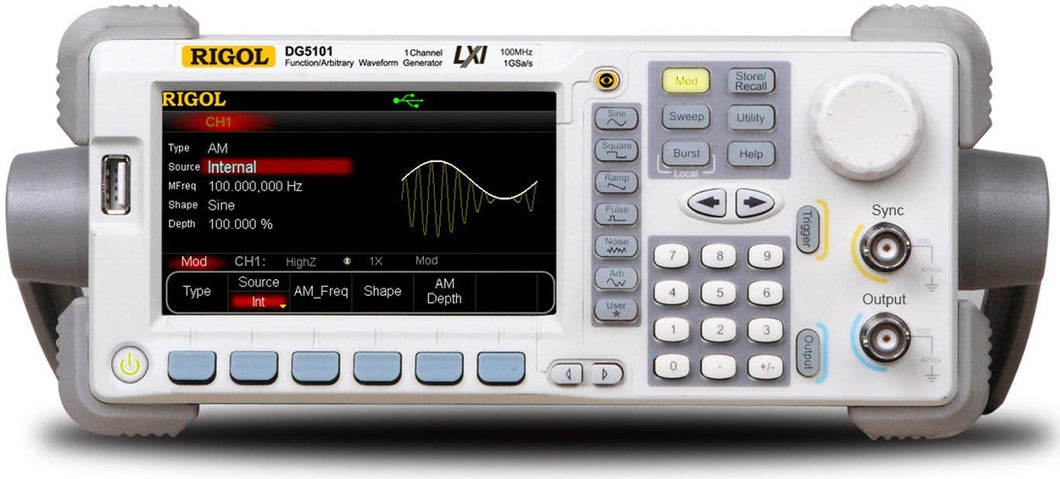 100 MHz bandwidth | 1 GSa/Sec waveform output | 14 bit vertical resolution | 128 Million Points of Arbitrary Waveform Memory