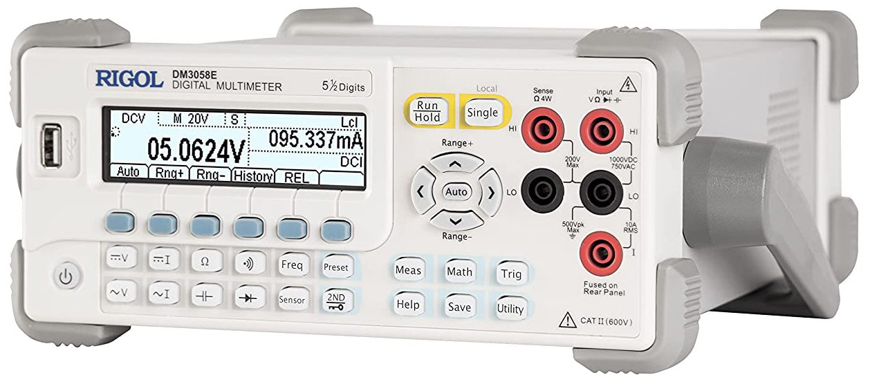 Rigol DM3058E Digital Multimeter - DCV, ACV, DCI, ACI, Resistance (2 ...