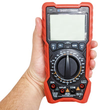 Load image into Gallery viewer, 6000 Counts Backlit Manual &amp; Auto Ranging True-RMS Digital Multimeter, Voltage, Current, Resistance, Capacitance, Continuity, Freq., Temperature, NCV
