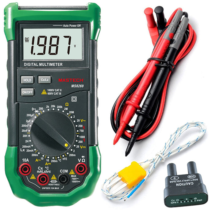 Mastech MS8269 31-Range Digital LCR with Full Featured Multimeter with High Accuracy