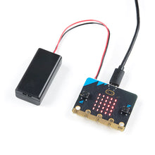 Load image into Gallery viewer, micro:bit v2 Club Kit - Includes 10 micro:bit Boards, 10 MicroUSB Cables, 10 Battery Holders, and 20 AAA Batteries
