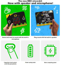 Load image into Gallery viewer, BBC Micro:Bit V2.1 Go Kit - Includes micro:bit Board, MicroUSB Cable, and Battery Pack
