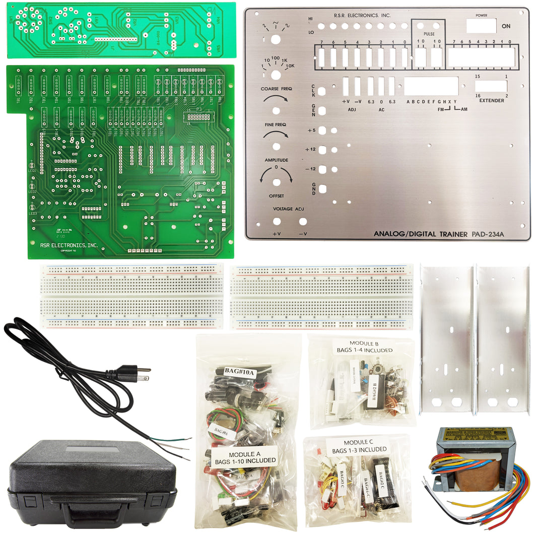 Build your own Digital / Analog Trainer (DIY KIT, ASSEMBLY REQUIRED)