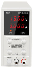 Load image into Gallery viewer, Variable DC Power Supply 0-18V DC, 0-3A with LCD Displays
