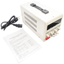 Load image into Gallery viewer, Adjustable 0-30V 0-5A Single Output Linear DC Power Supply with LED Displays
