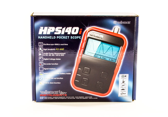 40Mega samples/sec in real time | Bandwidth up to 10MHz | Full auto range option | Sensitivity down to 0.1mV | Signal markers for amplitude and time