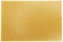 Load image into Gallery viewer, Prototyping Board 4&quot; x 6&quot;, 0.045&quot; Diameter Holes on 0.1&quot; Center (No Solder Pads)
