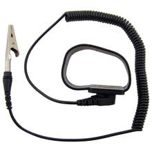 Load image into Gallery viewer, Anti-Static Wrist Strap - Medium Size - 6&#39; Cord - ESD Grounding Band (Black)
