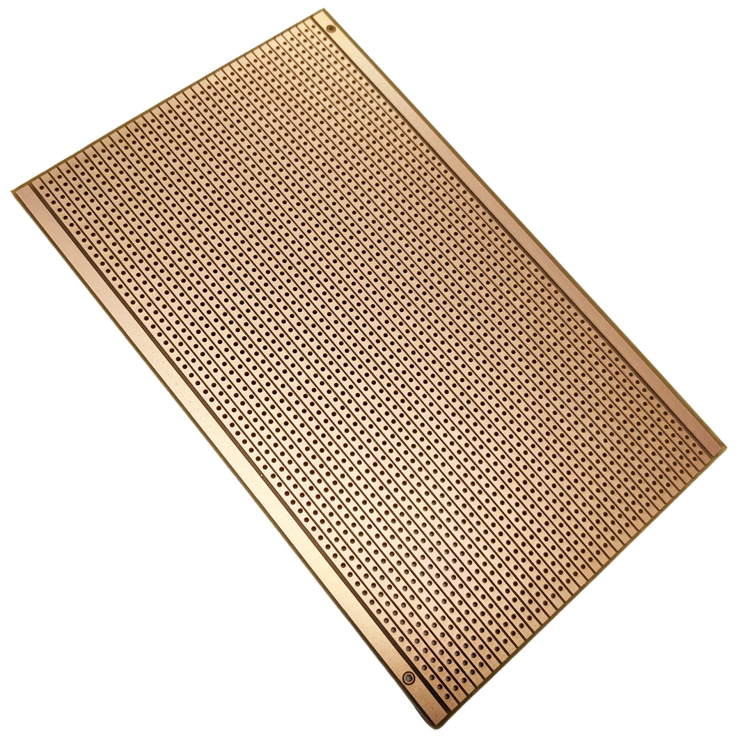 Prototyping Breadboard with Rows of Interconnected Holes, 6.3 x 3.9 Inches, 2135 Holes (Model PB-16)