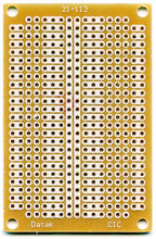 Load image into Gallery viewer, Mini Breadboard for Prototyping with ICs, 2.8&quot; x 1.8&quot;, 417 Holes (Model PB-18)
