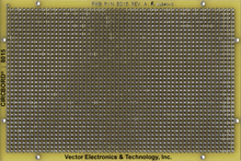 Load image into Gallery viewer, Vector 8015 Vectorbord® Circbord™ 4.0 x 6.0 Inches, 2-Sided Pattern
