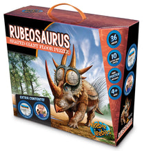 Load image into Gallery viewer, Heebie Jeebies Rubeosaurus Floor Puzzle, 36 Jumbo Pieces for Ages 4+

