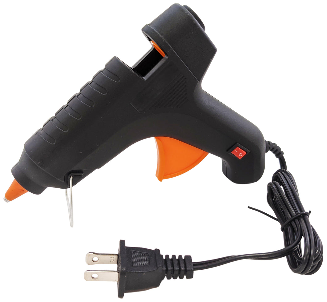 Mini Glue Gun with Built-in On / Off Switch and Collapsible Stand