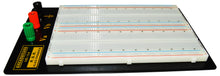 Load image into Gallery viewer, Premium Solderless Breadboard, 1,660 Contact Points and 3 Binding Posts, 8.7&quot; x 5.9&quot;
