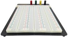 Load image into Gallery viewer, 2390 Tie Point Premium Solderless Breadboard with 4 Binding Posts, Metal Backplate

