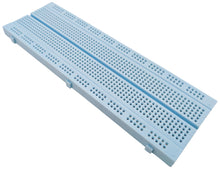 Load image into Gallery viewer, Premium 830 Tie Point High Temperature Solderless Breadboard, 150℃ Heat Distortion, 6.5&quot; x 2.14&quot;, Light Blue Color
