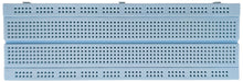 Load image into Gallery viewer, Premium 830 Tie Point High Temperature Solderless Breadboard, 150℃ Heat Distortion, 6.5&quot; x 2.14&quot;, Light Blue Color
