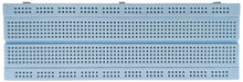 Load image into Gallery viewer, Premium 830 Tie Point High Temperature Solderless Breadboard, 150℃ Heat Distortion, 6.5&quot; x 2.14&quot;, Light Blue Color

