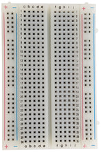 Load image into Gallery viewer, Solderless Breadboard, 400 Tie-Points, 2 Distribution Strips, 3.3 x 2.1 x 0.3 Inches
