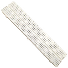 Load image into Gallery viewer, Solderless Breadboard, 630 Contact Points, 6.5&quot; x 1.4 (Model MBT)
