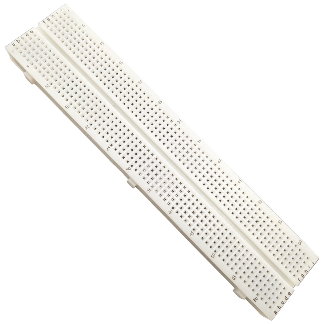 Solderless Breadboard, 630 Contact Points, 6.5