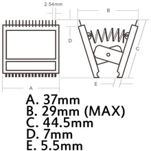 Load image into Gallery viewer, 28 Pin DIP Gold Plated IC Test Clip, 0.1" Pin Spacing, Suitable for 24 and 28 Pin ICS
